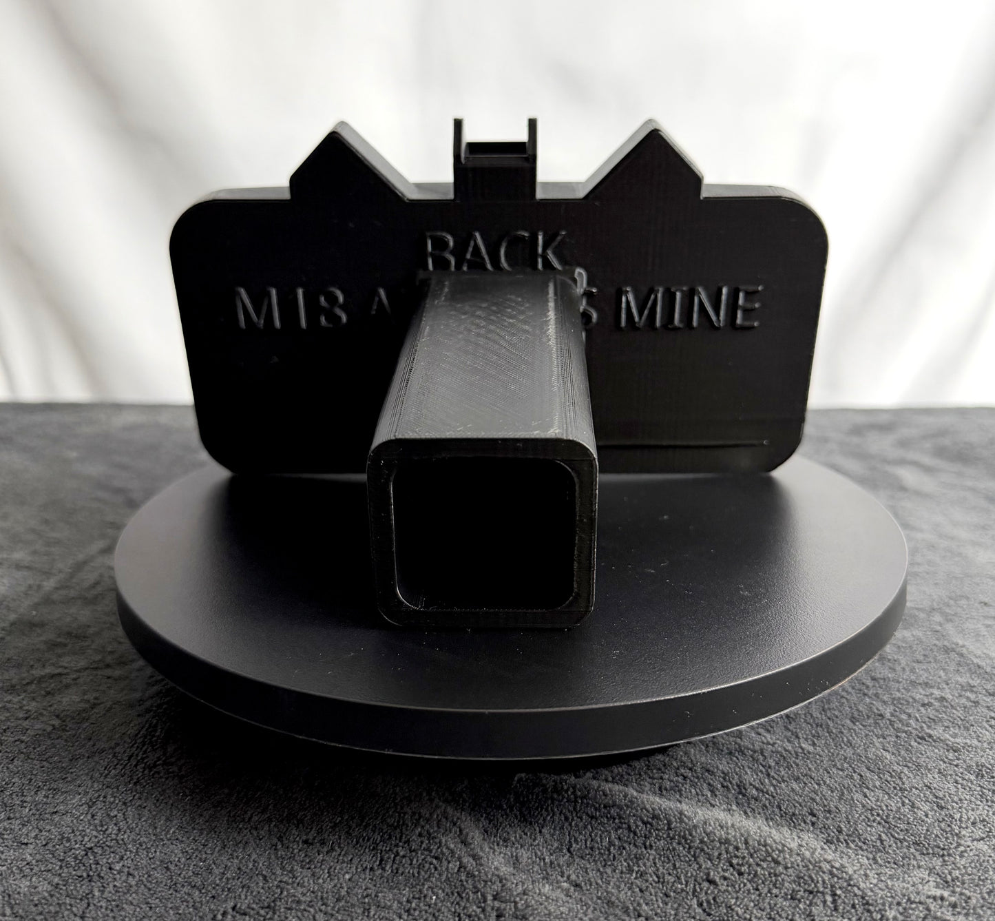 Claymore Mine Replica Hitch Cover – 3D Printed Military Accessory