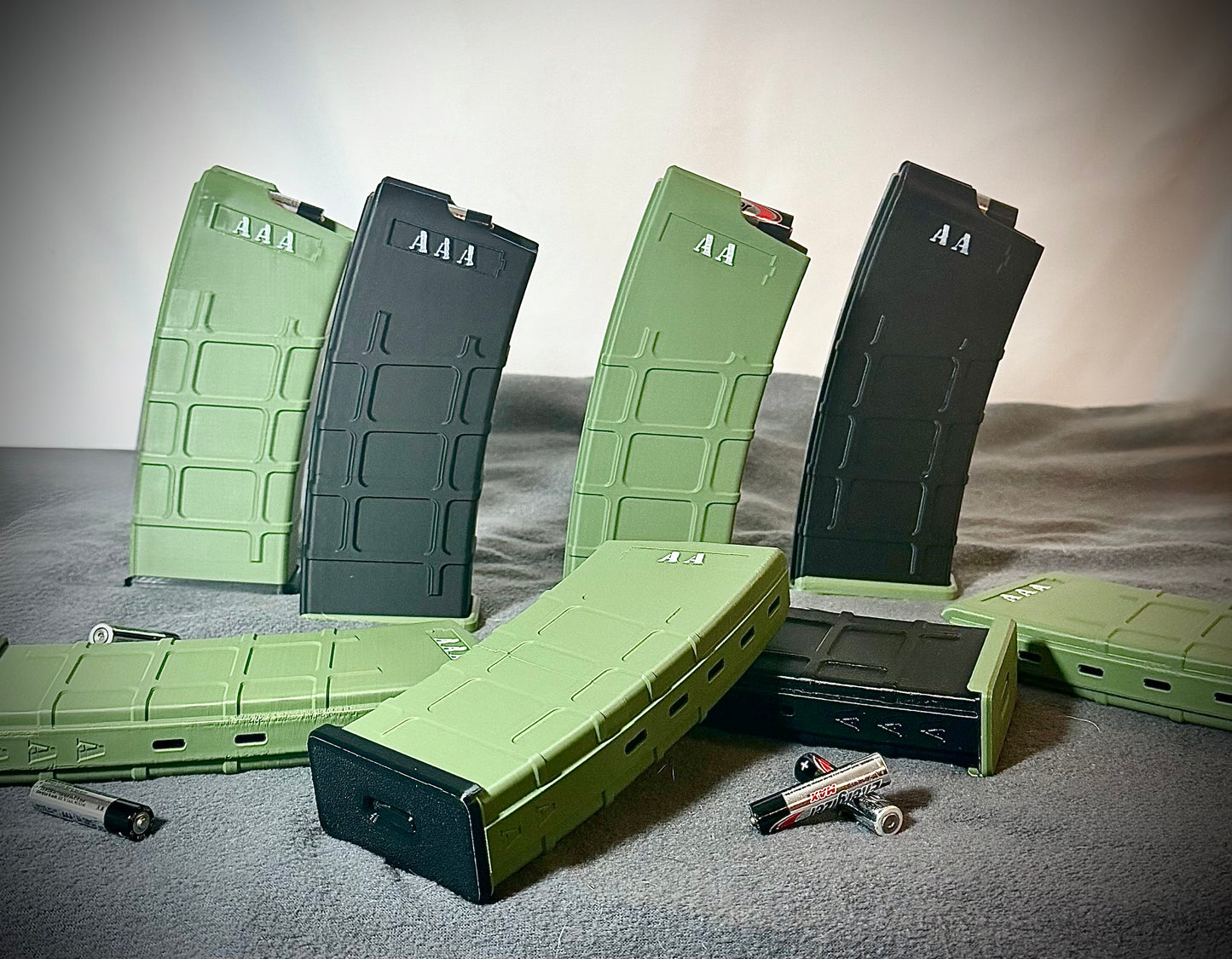 AR Magazine Style Battery Storage – 3D Printed Organizer