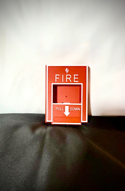Fire Alarm Light Switch Cover – 3D Printed Wall Plate