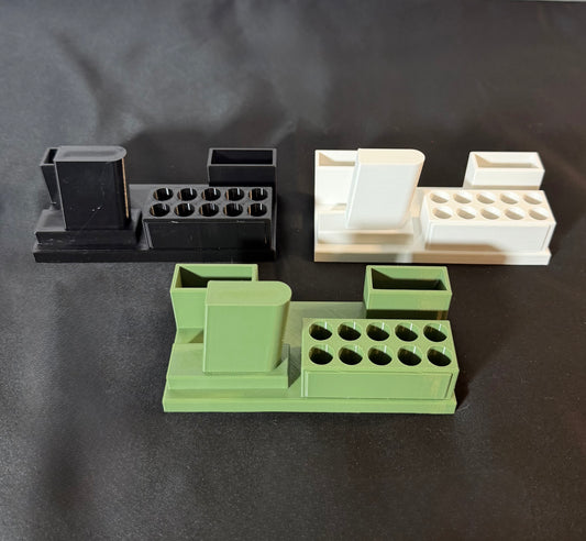 Compact Pistol Display Stand – 3D Printed Nightstand Organizer